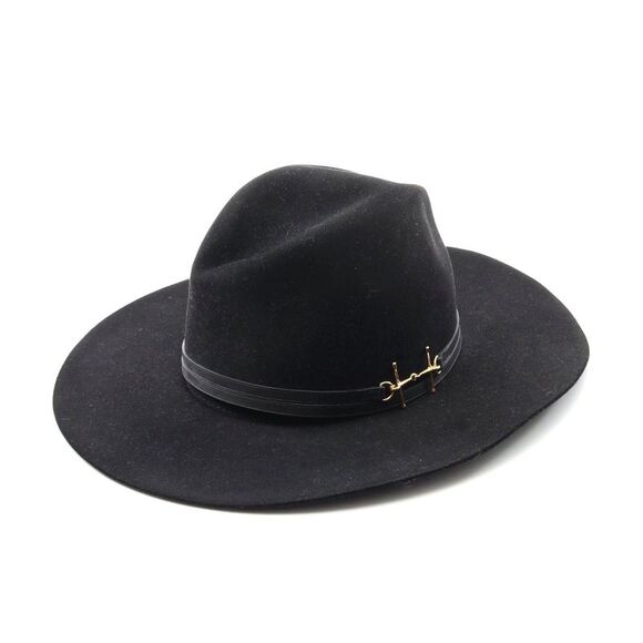 Hermes Wool Hat Black for Women - Picture 1 of 8